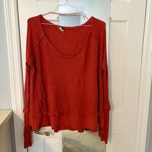 Free People Laguna Thermal Long Sleeve Top